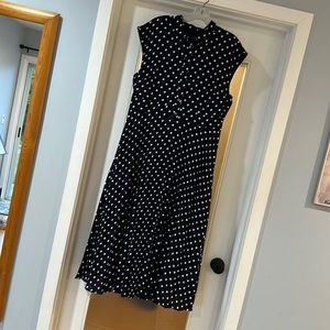 J. Crew polka dot dress
